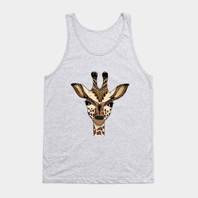 Giraffe Tank Top by MagDesign